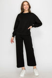 Yelete High Rise Cropped Straight Leg Pants