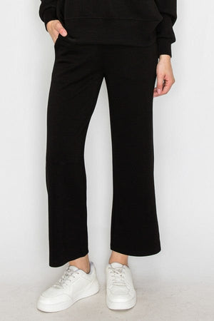 Yelete High Rise Cropped Straight Leg Pants