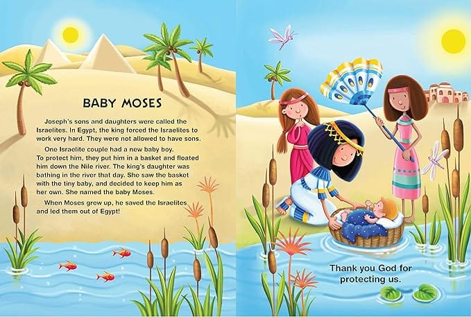 Little Hippo Books My First Book of Bible Stories - Little Miss Muffin Children & Home