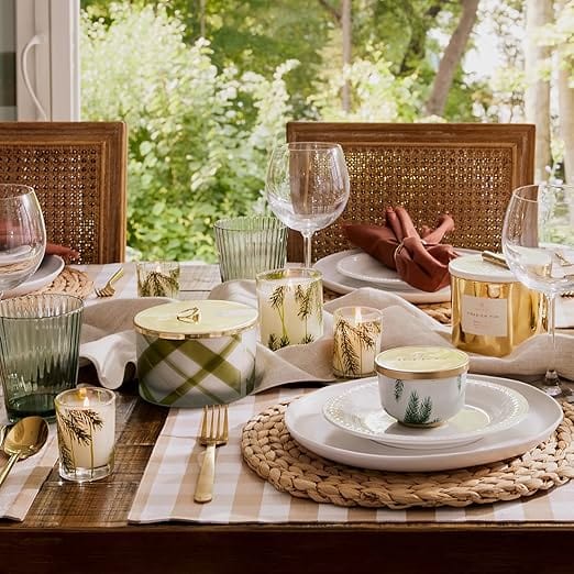 Thymes Thymes Frasier Fir Universal Tin Poured Candle, Gold Lid - Little Miss Muffin Children & Home