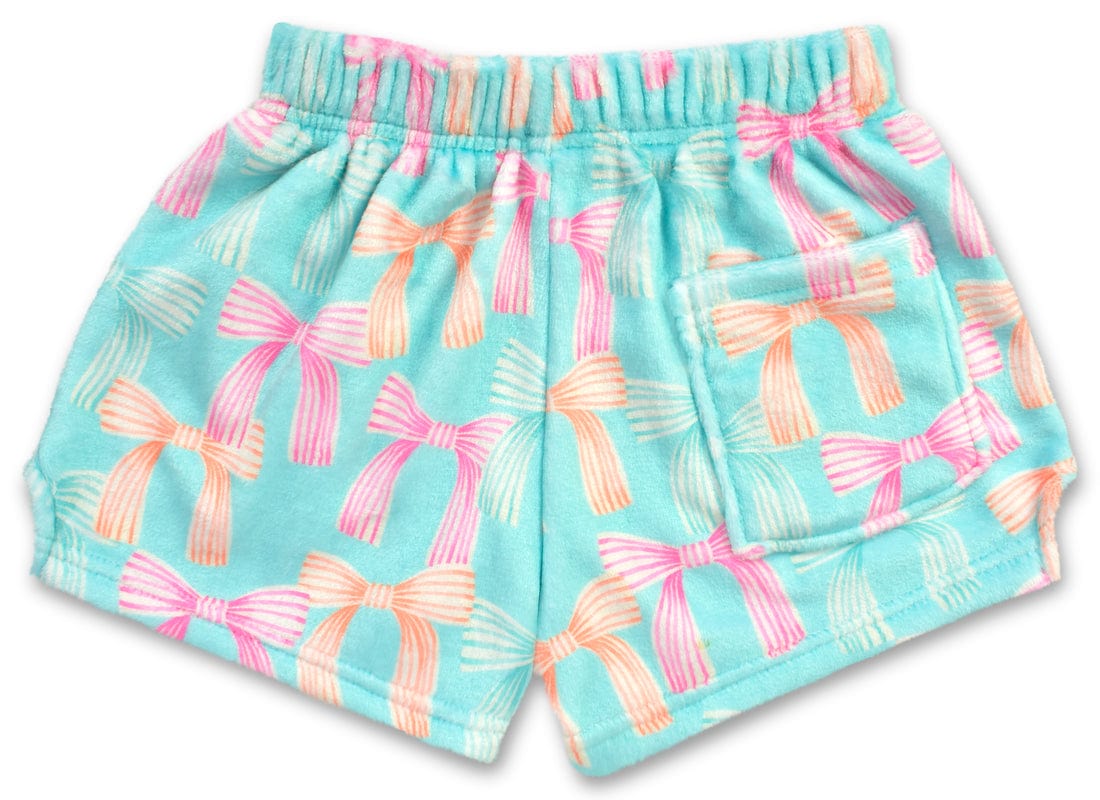 iScream iScream Beautiful Bows Plush Shorts - Little Miss Muffin Children & Home