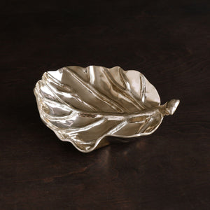 Beatriz Ball Beatriz Ball Sierra Modern Foglia Leaf Small Tray Gold - Little Miss Muffin Children & Home