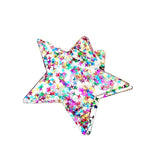 Mavi Bandz Glitter Clear Star Hair Claw Accessories