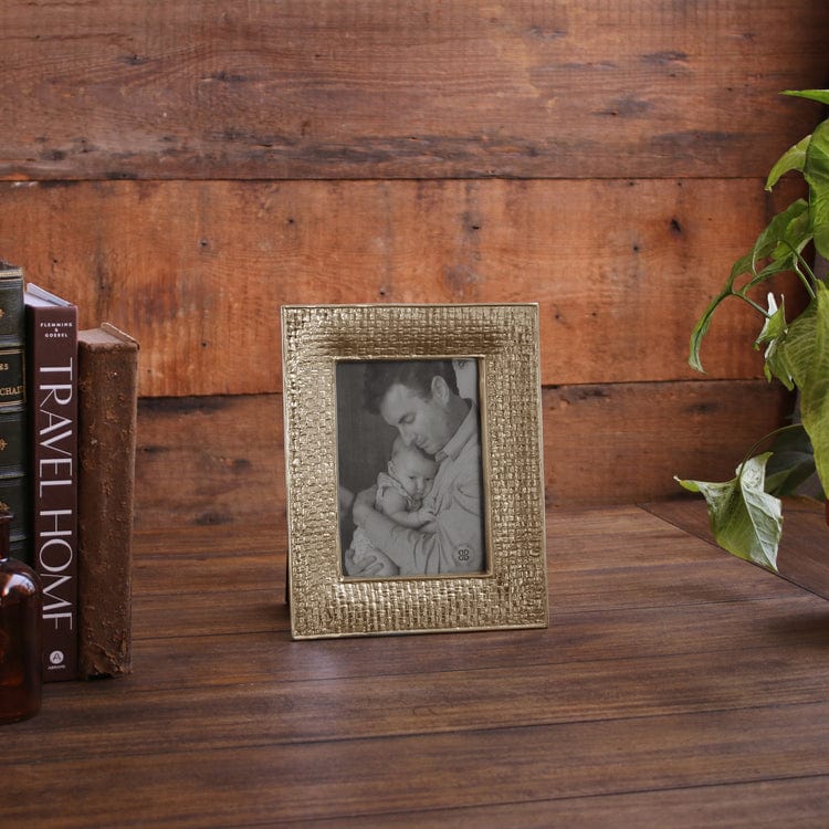 Beatriz Ball Sierra Modern Nassau 5x7 Frame, Gold - Little Miss Muffin Children & Home