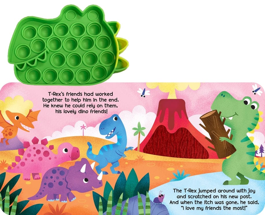 Little Hippo Books Little T-Rex - Your Sensory Fidget Friend - Little Miss Muffin Children & Home