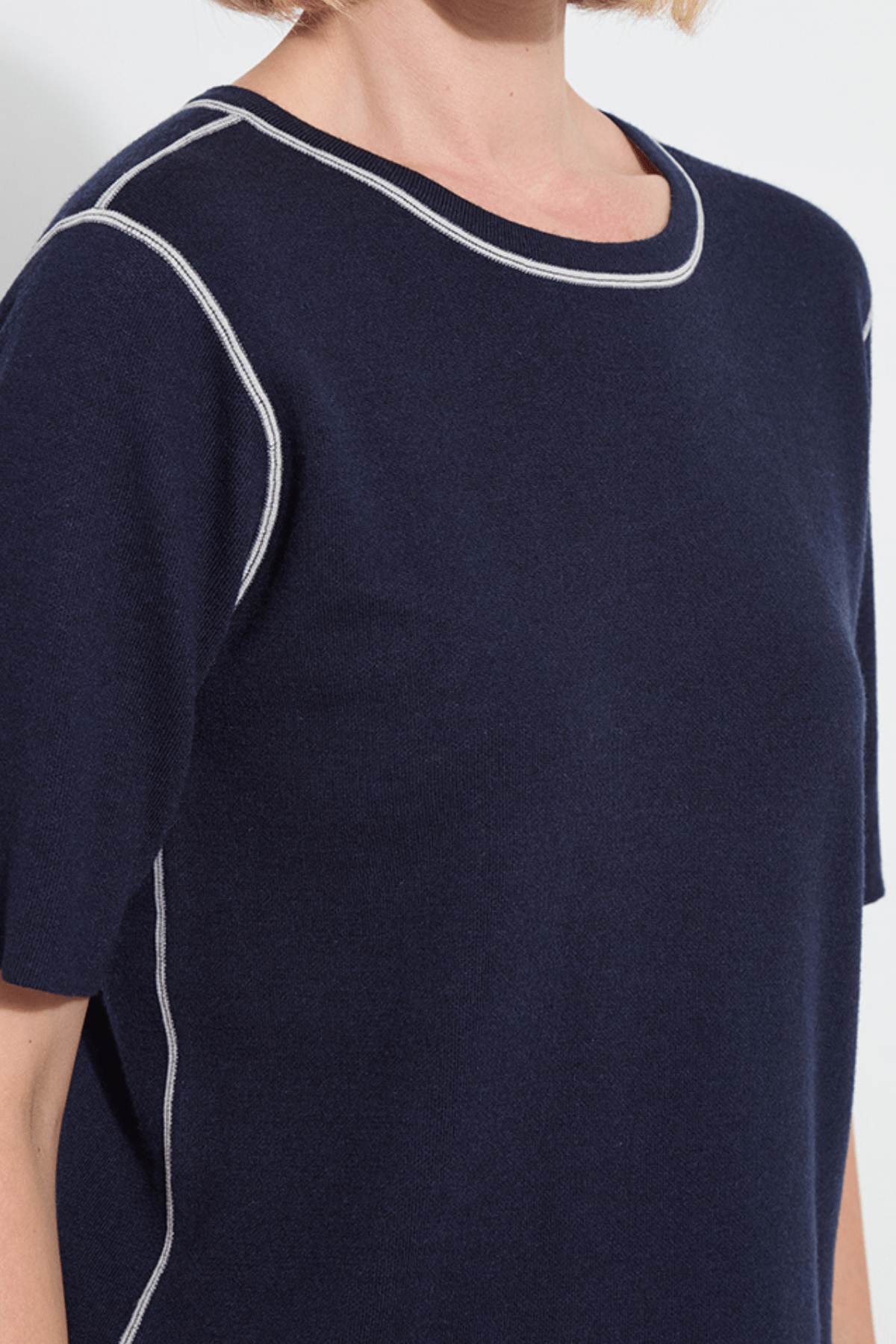 Lysse Lysse Odessa Reversible Knit Short Sleeve Tee - Little Miss Muffin Children & Home