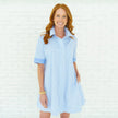 Penny Blue Stripe Dress