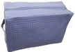 Alan Pendergrass Robes Alan Pendergrass Robes Cotton Waffle Cosmetic Bag Large Lavender - Little Miss Muffin Children & Home