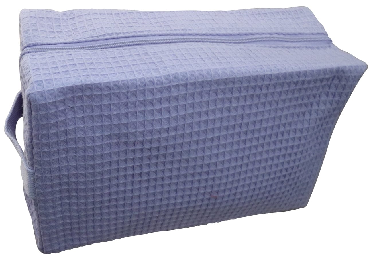 Alan Pendergrass Robes Alan Pendergrass Robes Cotton Waffle Cosmetic Bag Large Lavender - Little Miss Muffin Children & Home