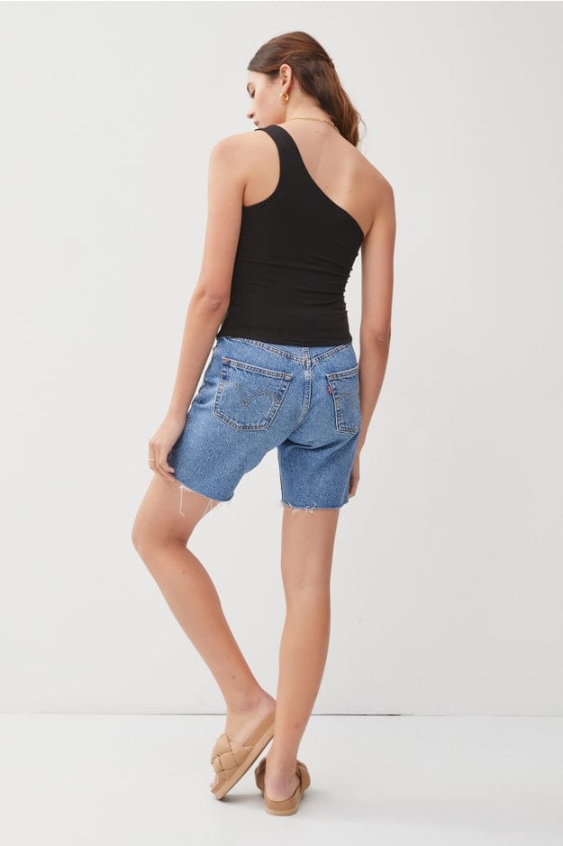 Be Cool Be Cool One Shoulder Basic Tank - Little Miss Muffin Children & Home