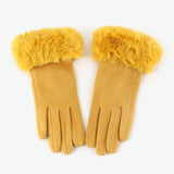Pretty Persuasions Pretty Persuasions Bel Air Faux Fur Trimmed Gloves - Little Miss Muffin Children & Home