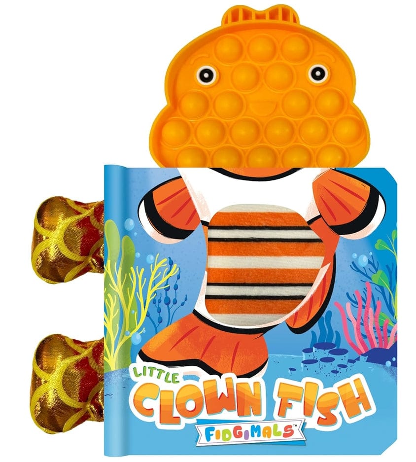 Little Hippo Books Little Clown Fish - Your Sensory Fidget Friend - Little Miss Muffin Children & Home