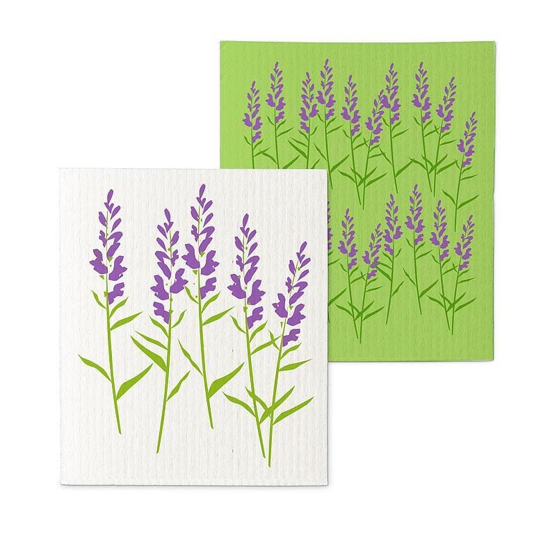 Abbott Abbott Lavender Branches Dishcloths, Set of 2 - Little Miss Muffin Children & Home