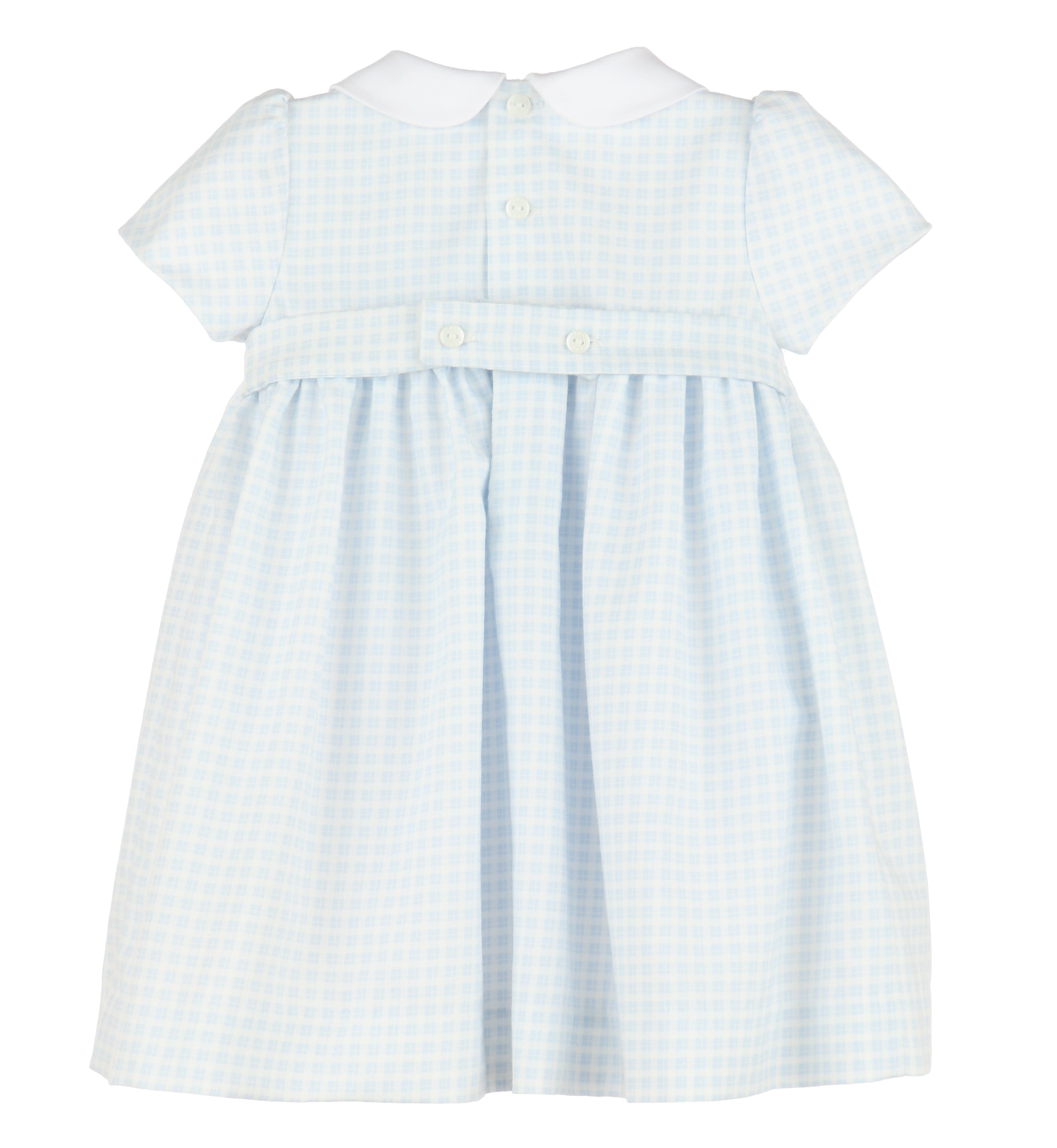 Casero & Associates Casero & Associates Smock Check Dress - Little Miss Muffin Children & Home