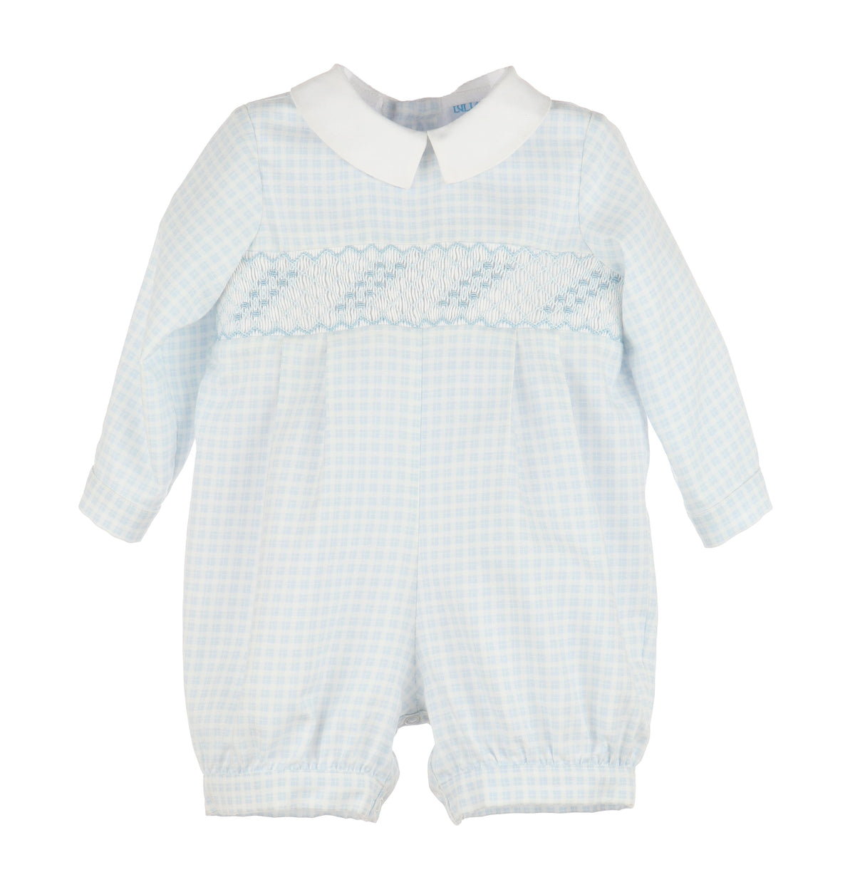 Casero & Associates Casero & Associates Smock Check Boy Bubble - Little Miss Muffin Children & Home