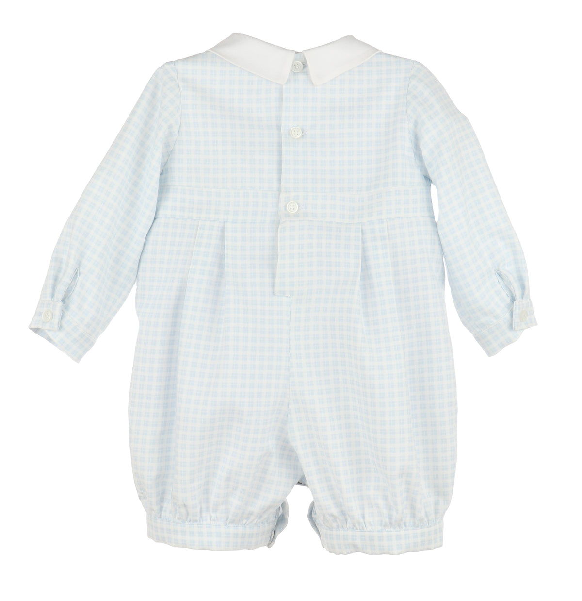 Casero & Associates Casero & Associates Smock Check Boy Bubble - Little Miss Muffin Children & Home