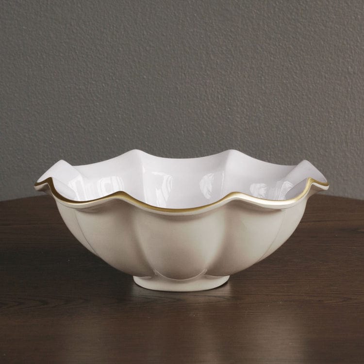 Beatriz Ball Encanto Devon Medium Bowl, Cream & White - Little Miss Muffin Children & Home