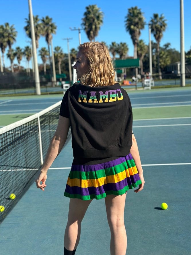 Mardi Gras Creations Mardi Gras Creations Pleated Adult Skort - Black - Little Miss Muffin Children & Home