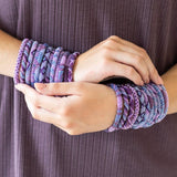 Aid Through Trade Aid Through Trade Assorted Amethyst Roll-On Bracelets - Little Miss Muffin Children & Home