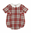 Casero & Associates Casero & Associates Steward Plaid Boy Bubble - Little Miss Muffin Children & Home