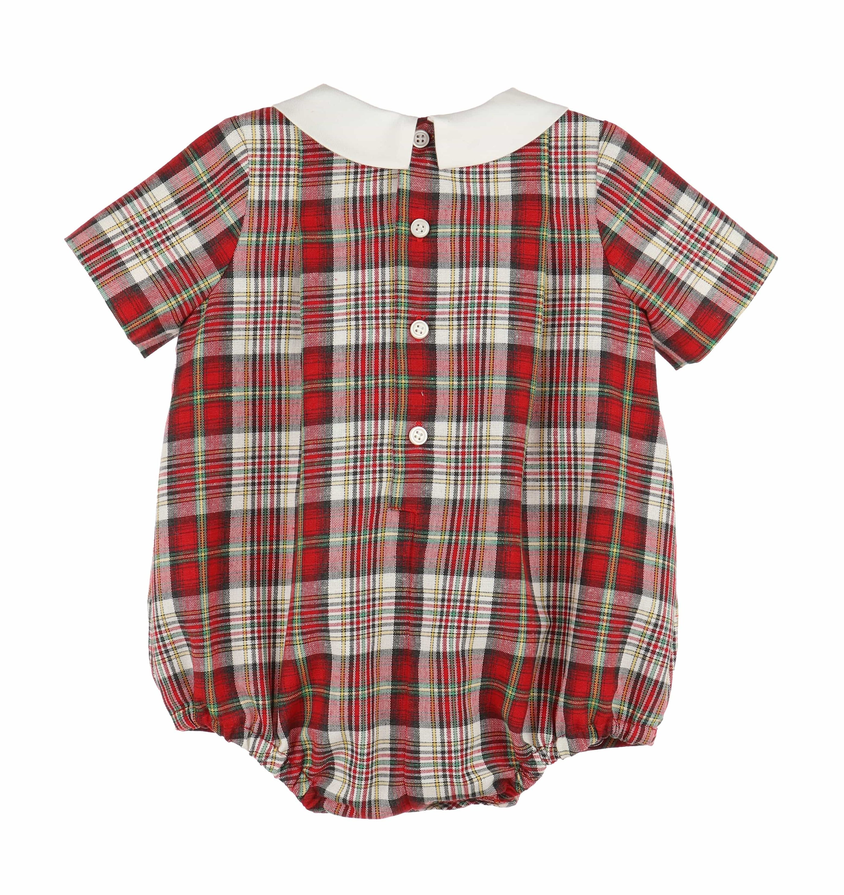 Casero & Associates Casero & Associates Steward Plaid Boy Bubble - Little Miss Muffin Children & Home