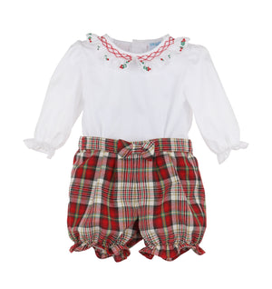 Casero & Associates Casero & Associates Steward Plaid Girl Set - Little Miss Muffin Children & Home