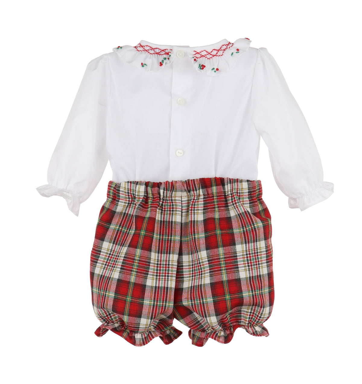 Casero & Associates Casero & Associates Steward Plaid Girl Set - Little Miss Muffin Children & Home