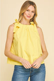 Pinch Tie Shoulder Sleeveless Top - Little Miss Muffin Children & Home