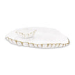 Beatriz Ball Beatriz Ball Thanni Mystic Large Oval Platter with Mini Bowl, White & Gold - Little Miss Muffin Children & Home