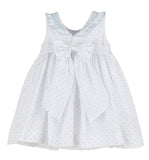 Casero & Associates Casero & Associates Swiss Dot Bicolor Dress - Little Miss Muffin Children & Home