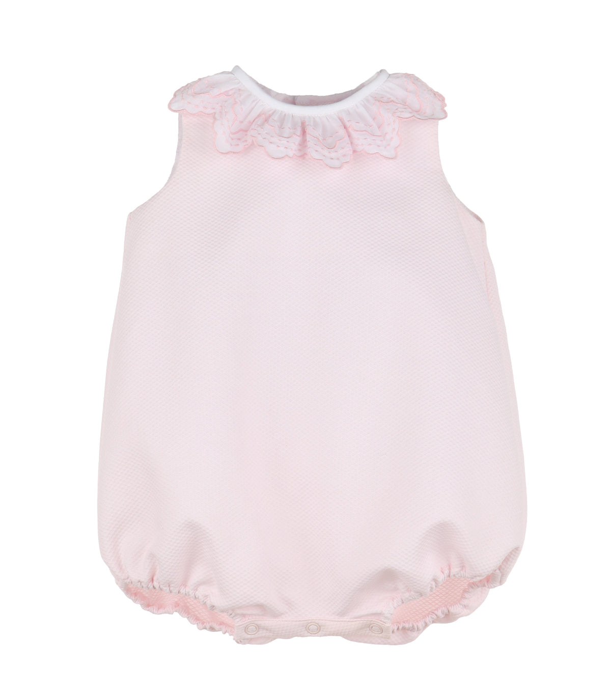 Casero & Associates Casero & Associates Chic Embroidered Ruffle Bubble - Little Miss Muffin Children & Home