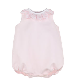 Casero & Associates Casero & Associates Chic Embroidered Ruffle Bubble - Little Miss Muffin Children & Home