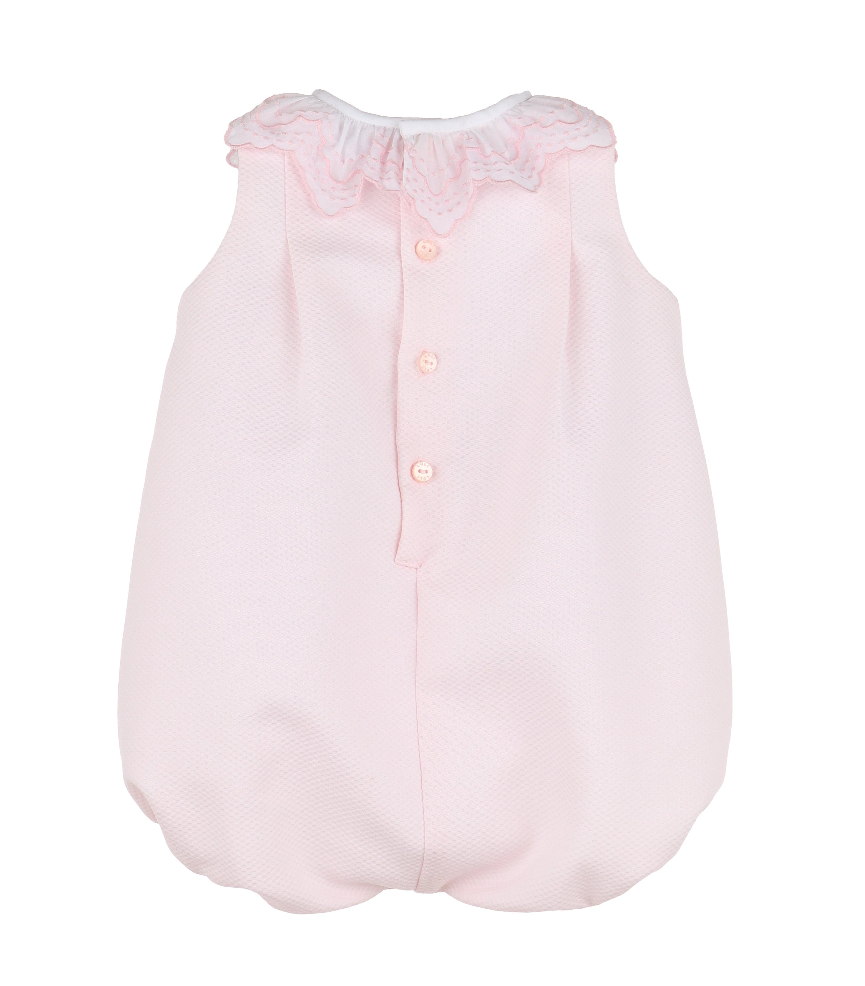 Casero & Associates Casero & Associates Chic Embroidered Ruffle Bubble - Little Miss Muffin Children & Home
