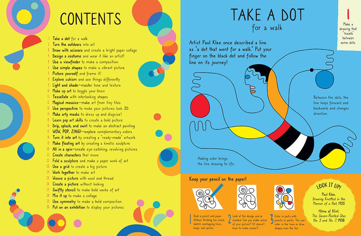 Simon & Schuster The Extraordinary Book That Makes You An Artist - Little Miss Muffin Children & Home