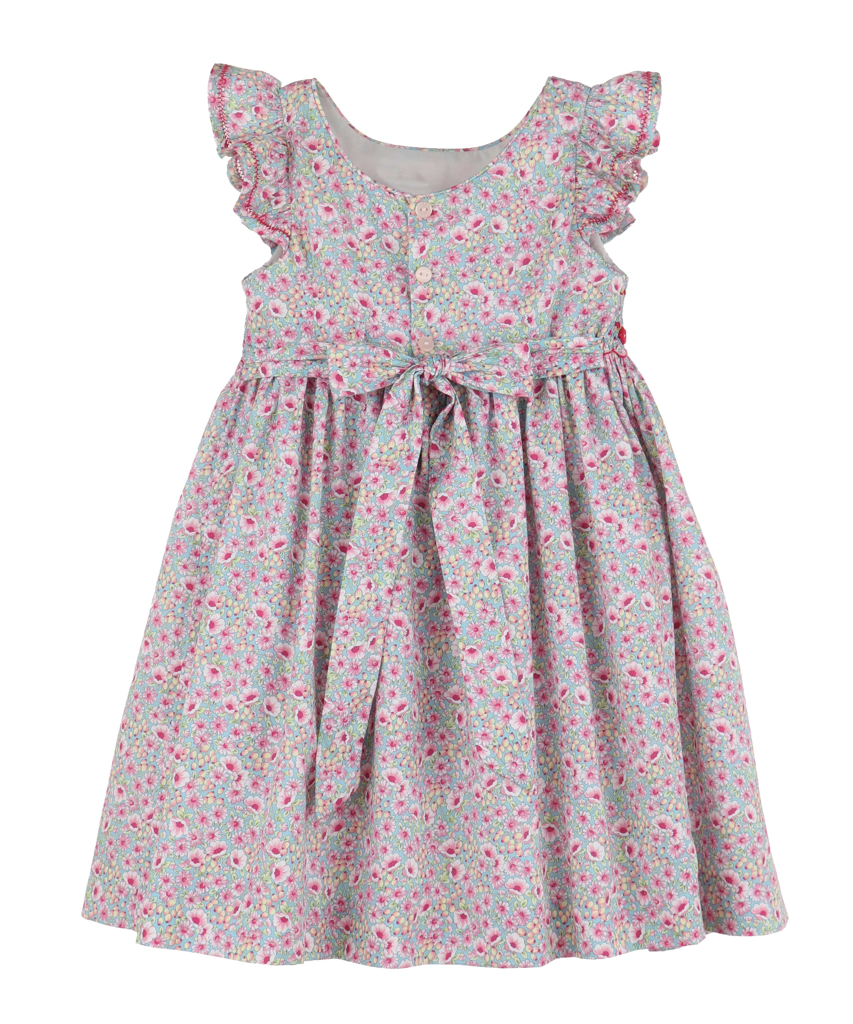 Casero & Associates Casero & Associates Pinkblush V-Back Dress, Fuchsia - Little Miss Muffin Children & Home