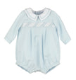 Casero & Associates Casero & Associates Classic Smock Boy Bubble, Blue - Little Miss Muffin Children & Home