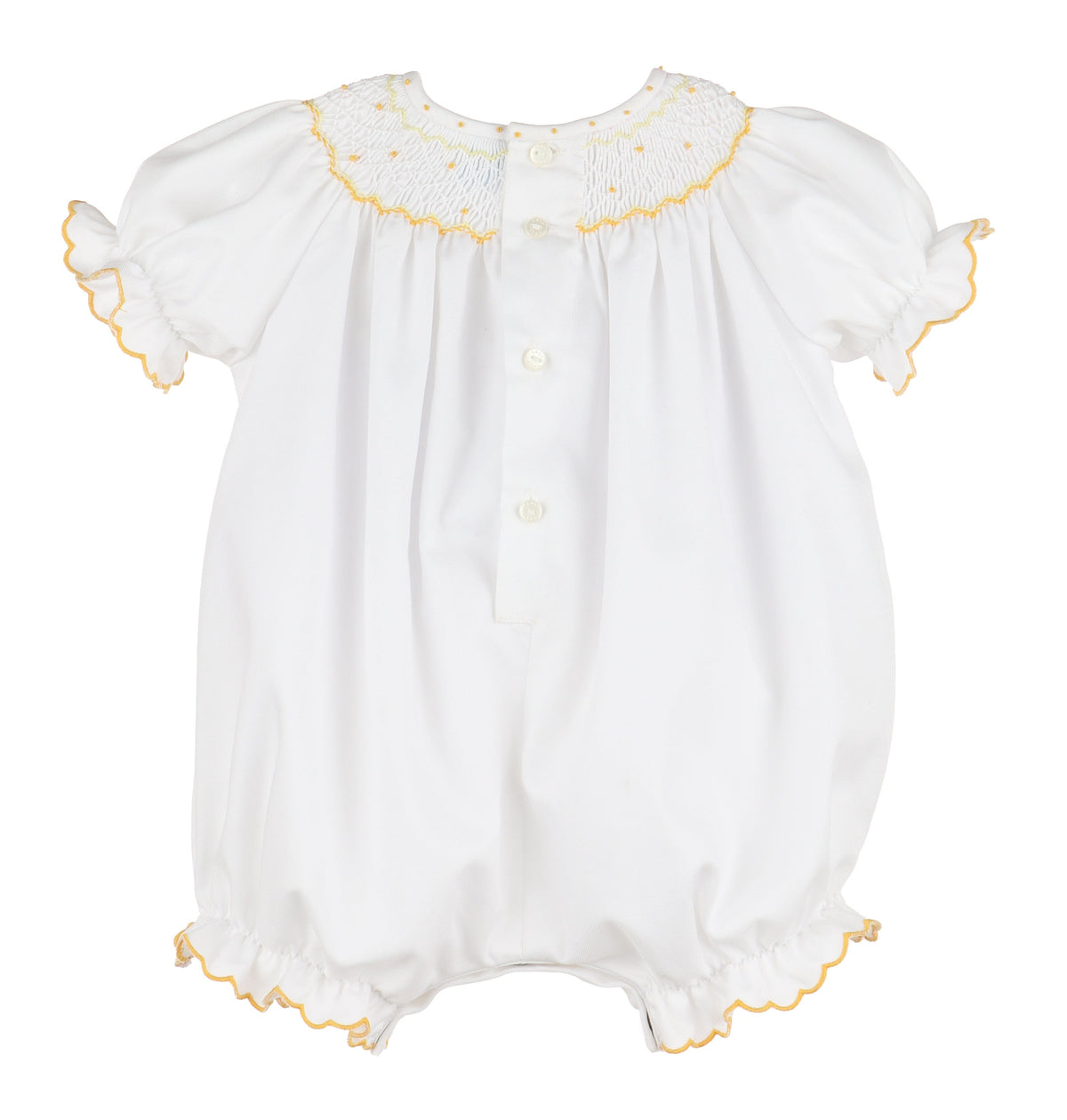 Casero & Associates Casero & Associates Classic Embro. Feston Bishop, Yellow - Little Miss Muffin Children & Home