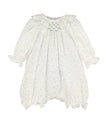 Casero & Associates Casero & Associates Tiny Floral Smock Bishop, Blue - Little Miss Muffin Children & Home