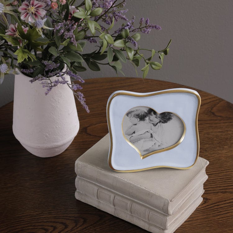 Beatriz Ball Encanto Curved Heart 5x5 Frame, Periwinkle - Little Miss Muffin Children & Home