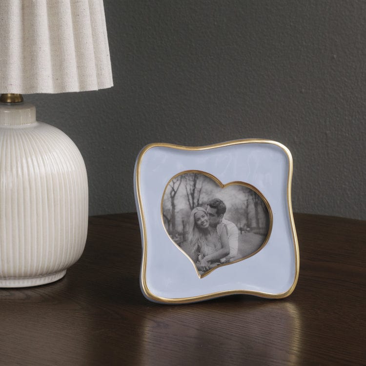 Beatriz Ball Encanto Curved Heart 5x5 Frame, Periwinkle - Little Miss Muffin Children & Home