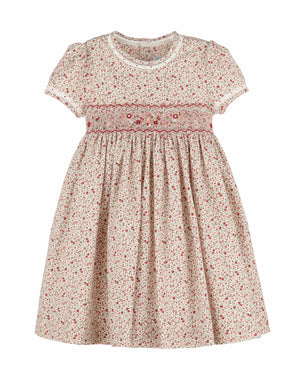 Casero & Associates Casero & Associates Berry Garland Dress, Red - Little Miss Muffin Children & Home