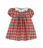 Casero & Associates Casero & Associates Scottish Check Dress, Red - Little Miss Muffin Children & Home