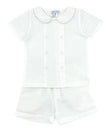 Lulu Bebe Lulu Bebe George Linen Two-Piece Short Set - Little Miss Muffin Children & Home