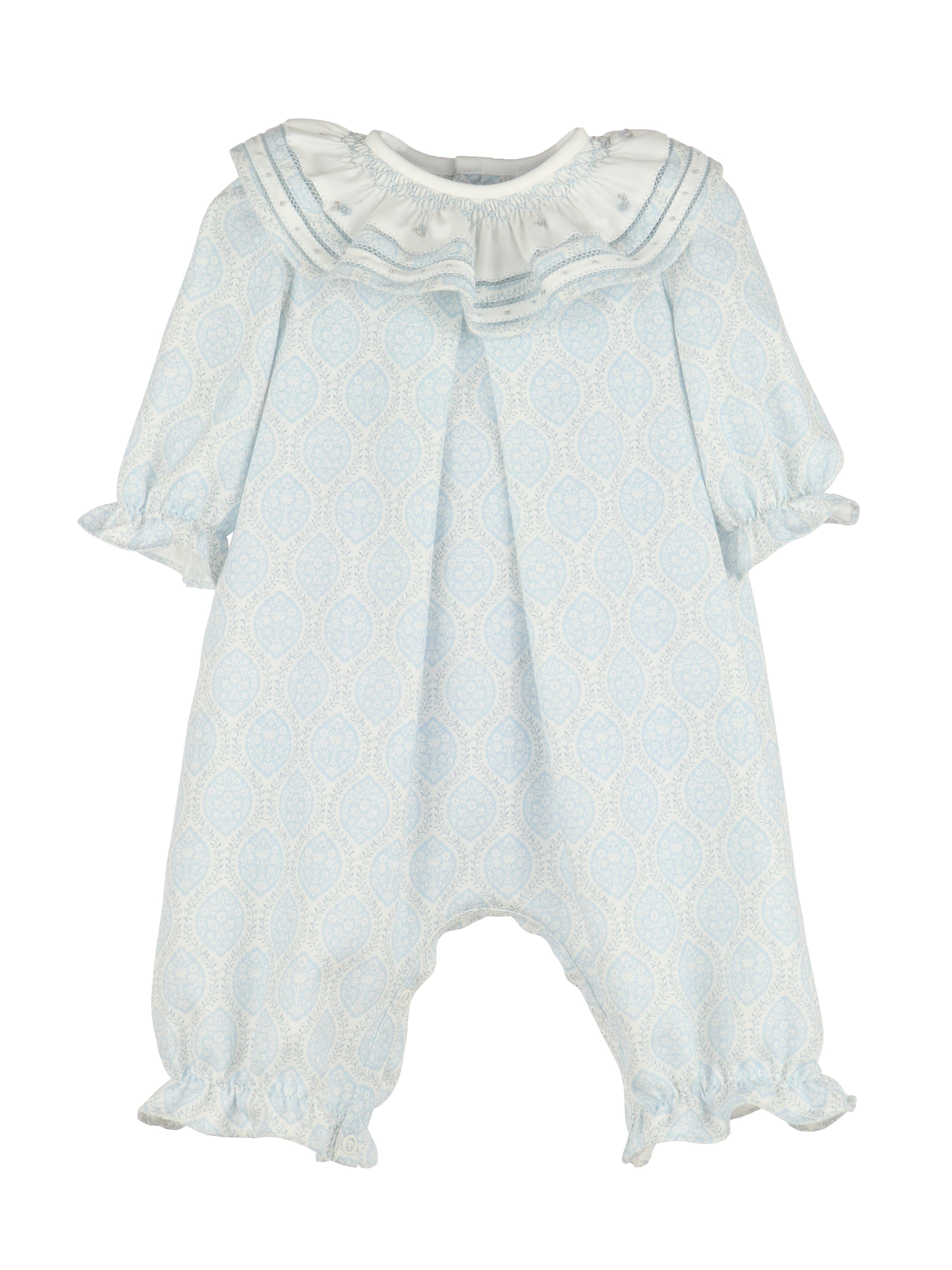 Casero & Associates Casero & Associates Floral Wreath Bubble, Blue - Little Miss Muffin Children & Home