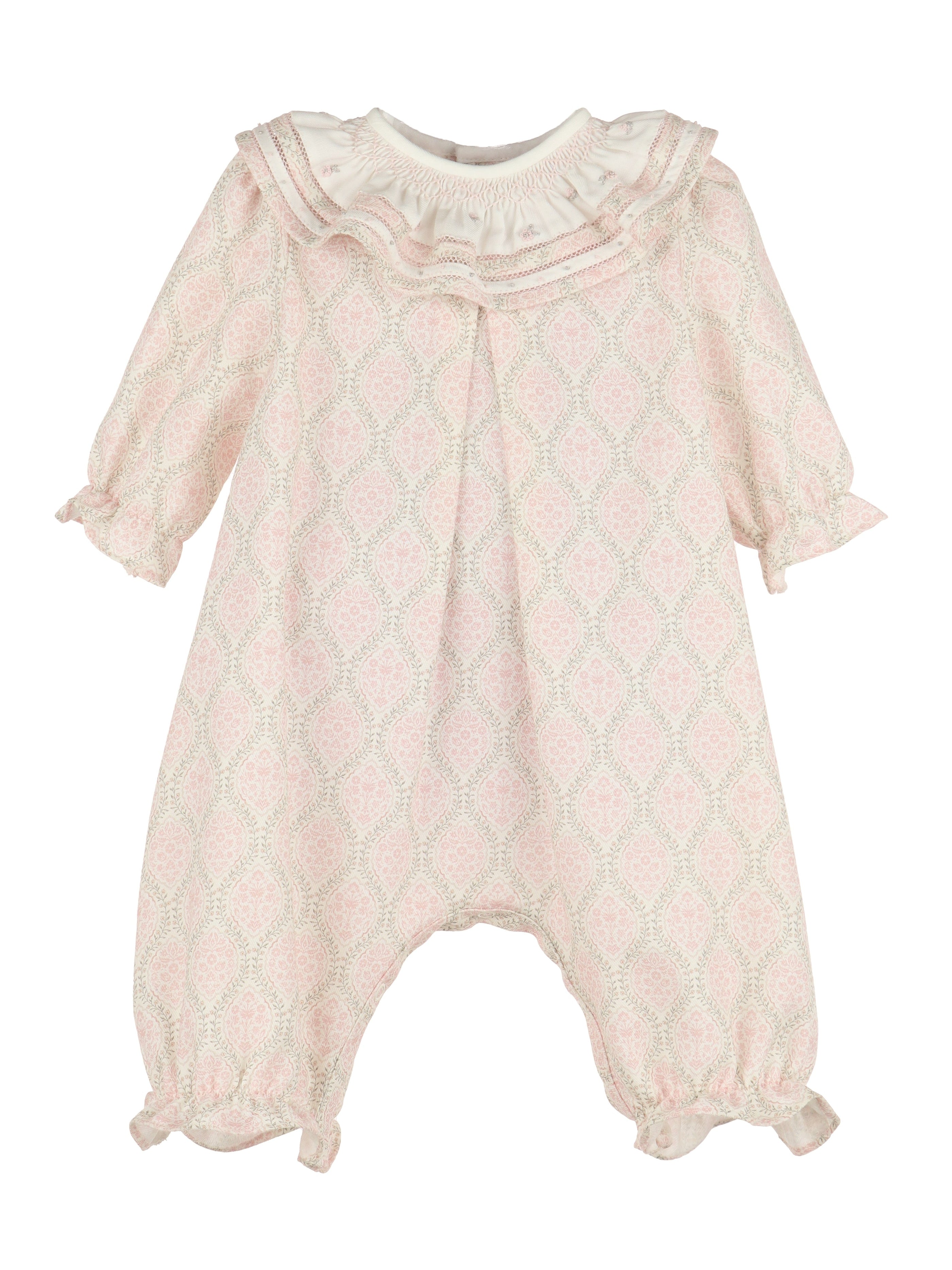 Casero & Associates Casero & Associates Floral Wreath Bubble, Pink - Little Miss Muffin Children & Home