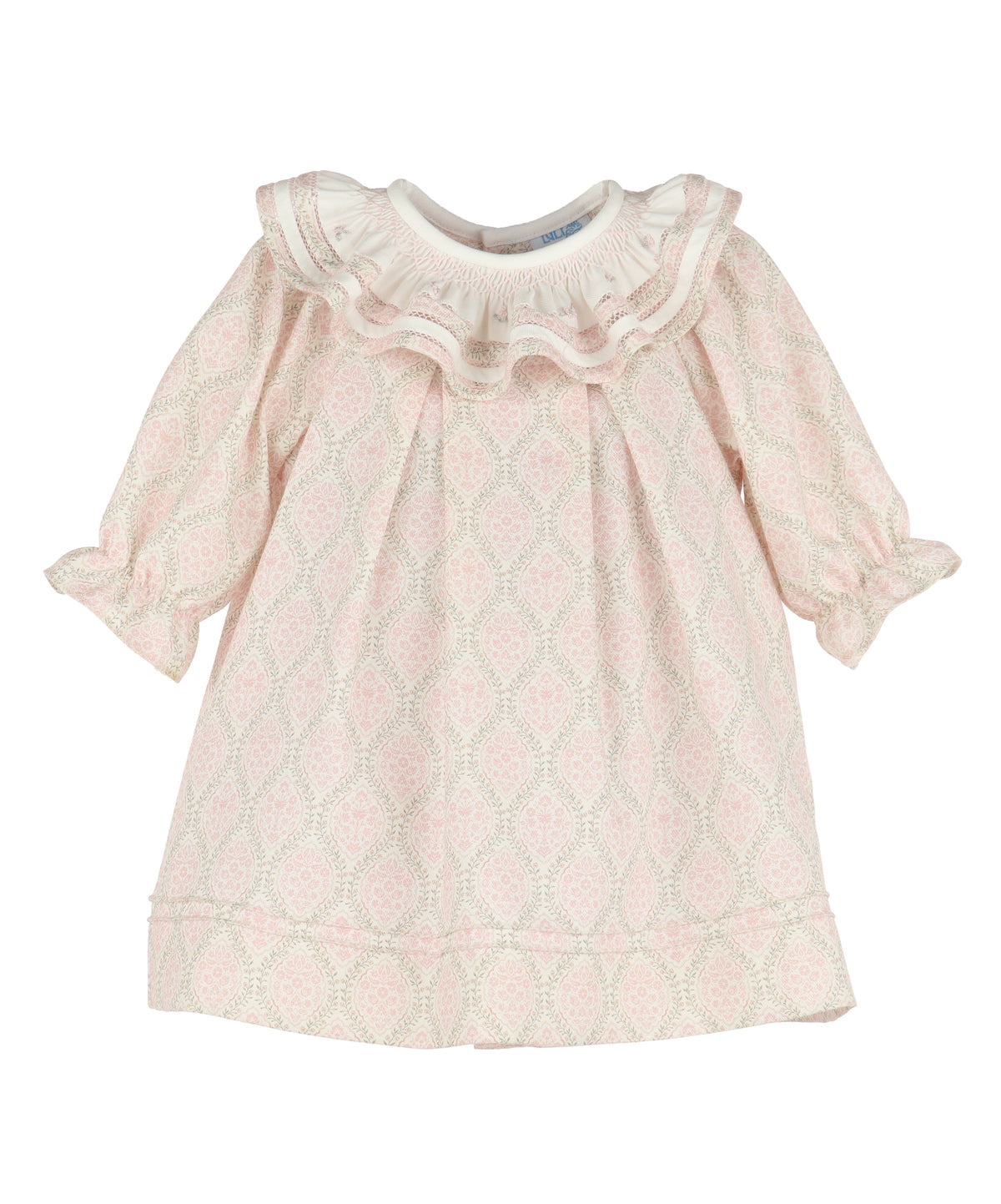 Casero & Associates Casero & Associates Floral Wreath Bishop, Pink - Little Miss Muffin Children & Home