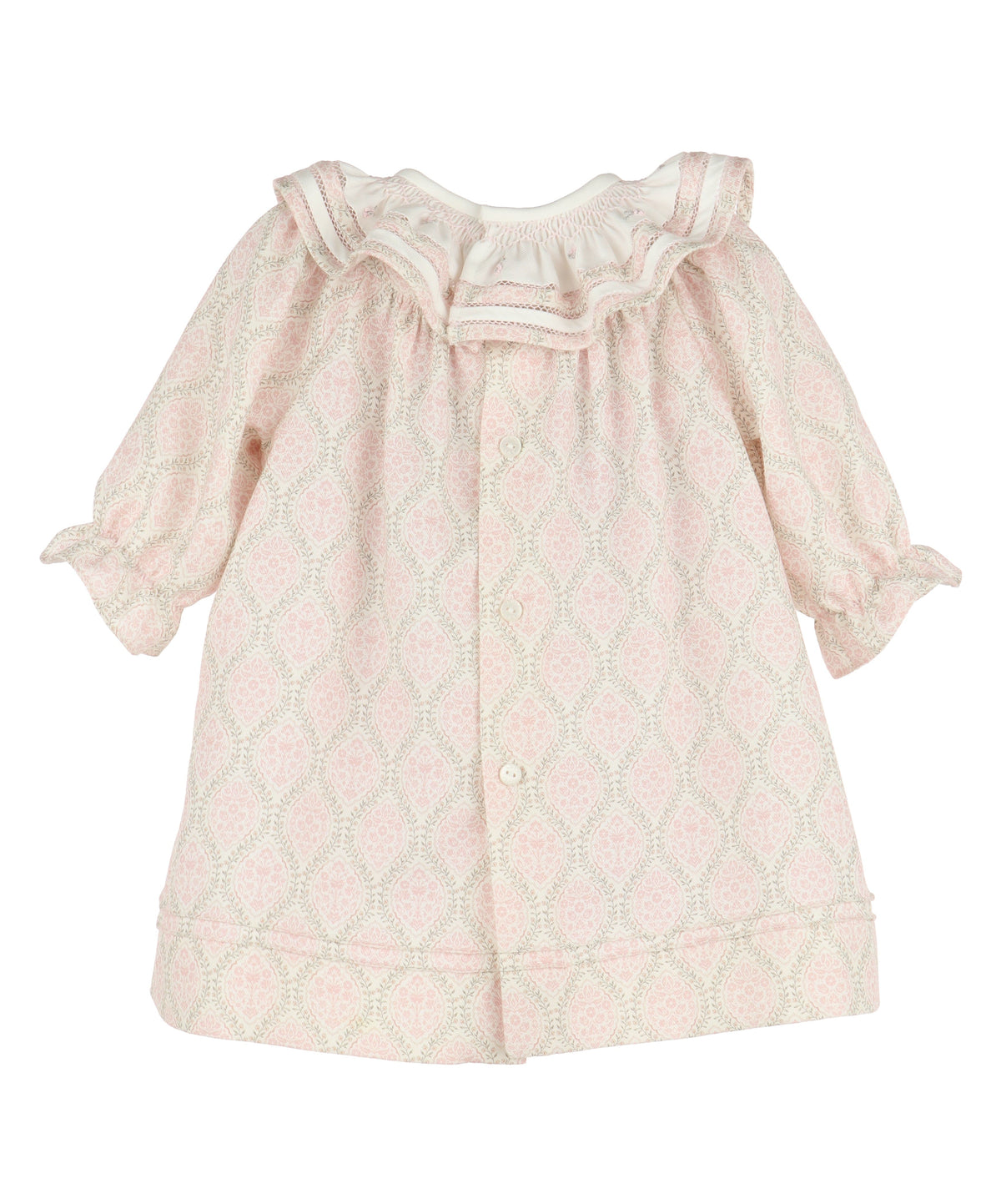 Casero & Associates Casero & Associates Floral Wreath Bishop, Pink - Little Miss Muffin Children & Home