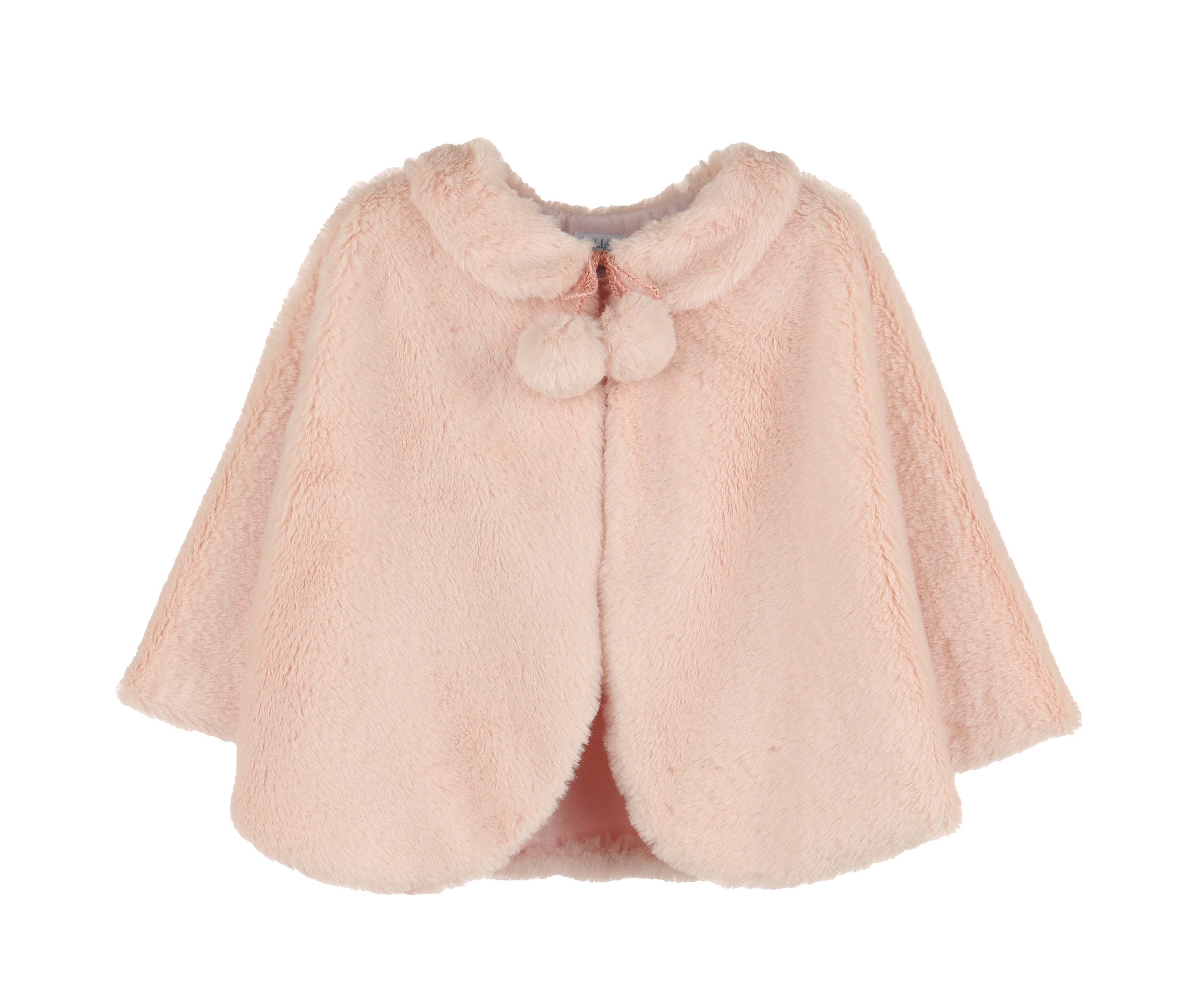 Casero & Associates Casero & Associates Cozy Fuzzy Cape, Rose - Little Miss Muffin Children & Home