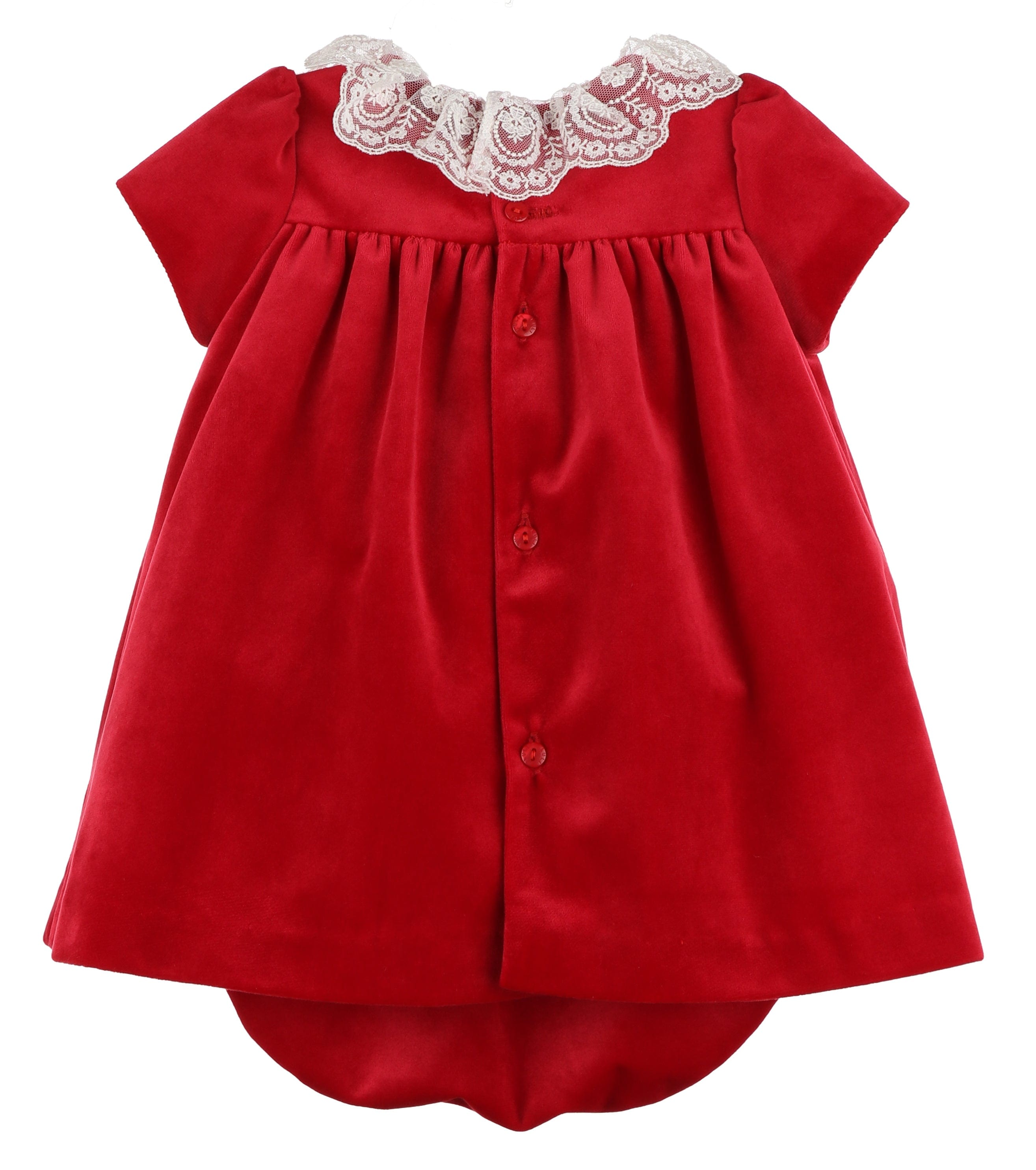 Casero & Associates Casero & Associates Deluxe Velvet Float Dress, Red - Little Miss Muffin Children & Home