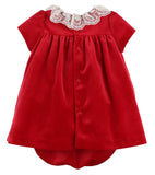 Casero & Associates Casero & Associates Deluxe Velvet Float Dress, Red - Little Miss Muffin Children & Home